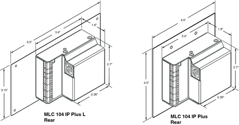 MLC 104 IP Plus & L Rear MLC 104 IP Plus & L Rear